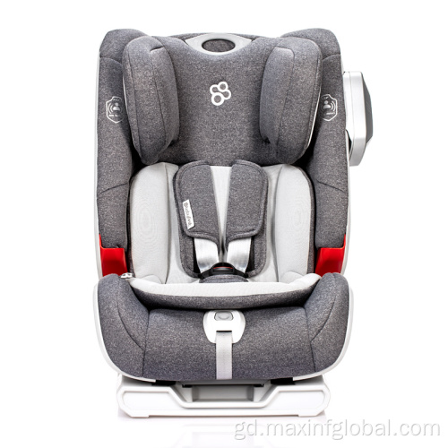 Sgioba buidhe Buidheann 1 + 3 3 Cathair CAR DÙTHCHAS LE ISOFIX